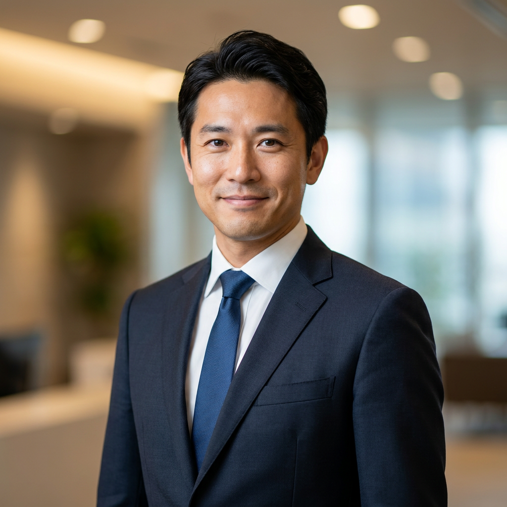 Portrait of James Tanaka